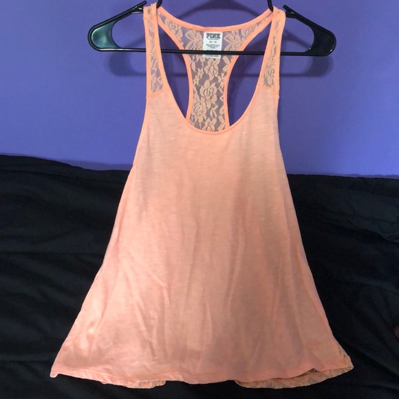 PINK Victoria's Secret Tops - PINK lace tank!